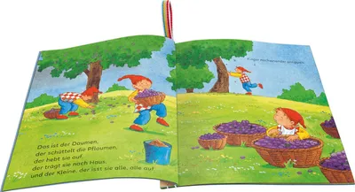 Produktbild von Ravensburger Mein Knuddel-Knautsch-Buch: Meine ersten Fingerspiele, weiches Stoffbuch, waschbares Badebuch, Babyspielzeug ab 6 Monate
