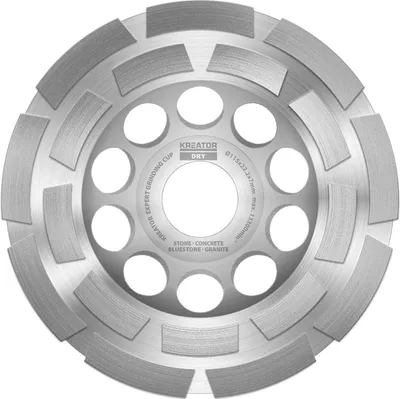 Produktbild von Kreator 115 Mm Diamantscheibe Silber Silber One Size