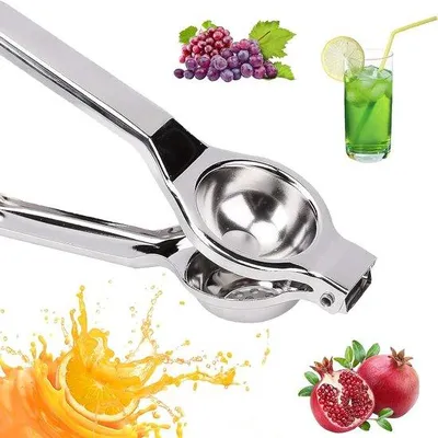 Obrázek produktu pro Ruční lis na citrony, nerezová ocel, snadno se čistí, do kuchyní a barů