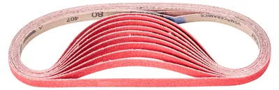 Produktbild von PFERD 45020084, Schleifgurt, Rot, 610 mm, 12 mm, 100 Stück(e)