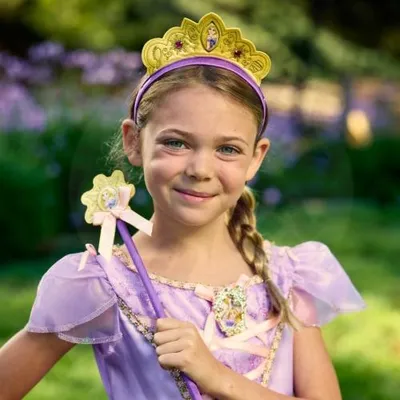 Produktbild von Rapunzel-Set mit Zauberstab und Haarreif