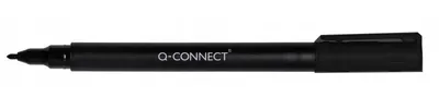 Produktbild von Q-connect Marker CD/DVD F 0,6mm Permanent Schwarz 10 Stück