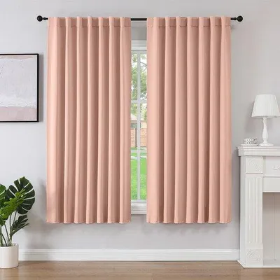 Produktbild von Azomor® Stilvolle Verdunkelungsvorhänge in Rosa für Schlafzimmer und Wohnzimmer