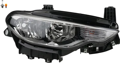 Produktbild von Scheinwerfer passend für Fiat Tipo 356 10/15- rechts + Leuchtmittel Johns