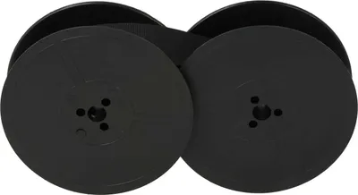 Produktbild von vhbw Farbband Schriftband kompatibel mit Daro Erika 6, Erika 5, Erika 42, Erika 41, Erika 60, Erika Portable, Erika 33 Schreibmaschine - Schwarz