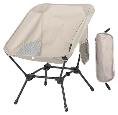 Imagen del producto de Silla plegable para camping, ideal para uso en exteriores