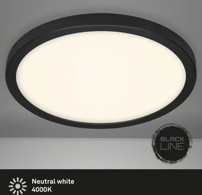 Immagine prodotto di Lampada da soffitto a LED Lampada da soffitto 24,5 W Bianco-nero 4000K Ø 40,5 cm Briloner