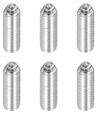 Kugeldruckschrauben M8x25 mm Edelstahl 304, 6 Stück