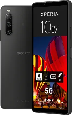 Produktbild von Sony Xperia 10 IV 5G 128GB Smartphone 6' 12MP Triple-Kamera Octa-Core schwarz
