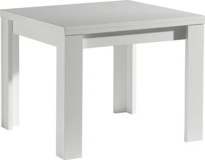 Produktbild von 80 x 60 cm Tisch Esstisch Auszugstisch Küchentisch Funktionstisch ausziehbar MONZI Weiß