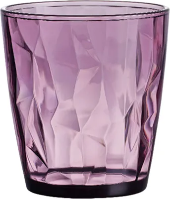 Produktbild von Bunte, durchscheinende Wasserbecher, 310 ml, Trinkbecher mit Rautenmuster, unzerbrechlich, hitzebeständig, BPA-frei, stapelbare Gläser für Zuhause, Partys und Restaurants