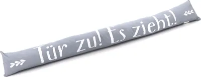 Zdjęcie produktu dla heimtexland ® uszczelka przeciwwiatrowa poduszka dekoracyjna do drzwi uszczelka okienna dekoracyjna z nadrukiem z 46% wypełnieniem piaskowym OPTYMALNE USZCZELNIANIE dekoracja prezent poduszka okienna typ378 jasnoniebieski drzwi zamknięte - przeciągi