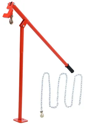 Imagen del producto de Extractor de estacas de hierro y madera, con cadena de 300 cm, para trabajos de jardinería