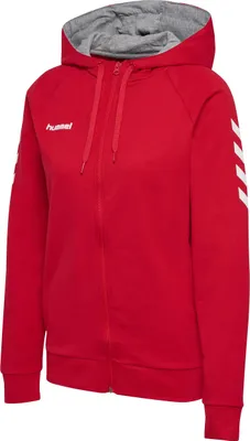 Produktbild von Hummel Go Baumwolle Kapuzenjacke Damen, schwarz, XS