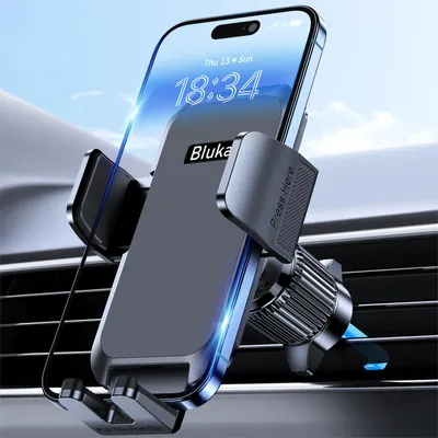 Handyhalterung für Auto, Lüftung, verbesserter Clip, 360° drehbar