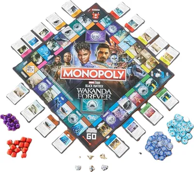 Produktbild von Monopoly - Black Panther Wakanda Forever Edition