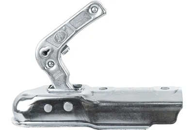 Produktbild von STEELPRESS Kugelkupplung ZSK-0750C 50 mm, zGG 750 kg, Rohrdeichsel 50 mm, Stützlast 75 kg, Bohrabstand 90, Anzeige Sperre, Anhänger