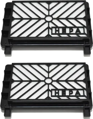 Produktbild von 2x HEPA H13 Filter Abluftfilter für Philips FC8748/01 HR8569 HR8569/A HR8569/B HR8569/C HR8569/D HR8837 FC8610/01 FC8733 FC8912 HR8569A HR8891 FC8611/01 FC8608 FC8916 HR8893 FC8611 HR8376 HR8895