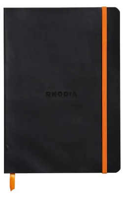 Immagine prodotto di Taccuino RHODIA RHODIARAMA, DIN A5, foderato, nero