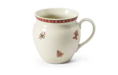 Produktbild von Becher, Weihnachtsporzellan, Lebkuchen, 0,30 l, Leander