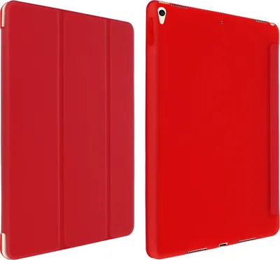 Image de Étui à rabat Trifold + fonction de support pour iPad Air 3 2019 /iPad Pro 10.5 - Rouge