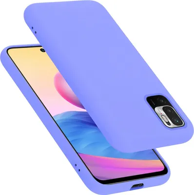 Produktbild von Cadorabo Schutzhülle für Xiaomi RedMi NOTE 10 5G / POCO M3 PRO 5G Hülle in Lila Handyhülle Case Cover TPU Etui