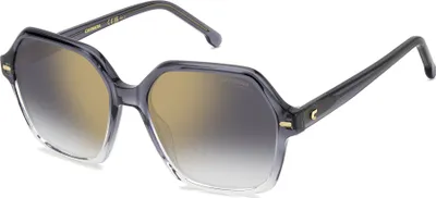 Produktbild von Carrera CARRERA 3026/S GREY SHADED CRYSTAL/GREY SHADED GOLD 56/17/140 Damenbrillen Sonnenbrillen