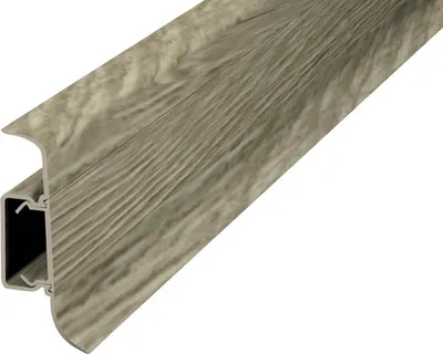 Produktbild von Prinz Klemmsockelleiste mit Kabelführung eiche Barbate 50 mm x 250 cm