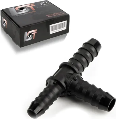Produktbild von T-Verbinder T-Stück Schlauchverbinder Ø 10 mm - Ø 12 mm Kraftstoffleitung