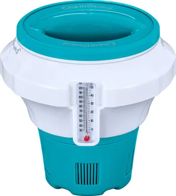 Produktbild von Bestway® Dosierschwimmer mit Chemguard™ Schutzhandschuh Ø 17.5 x 18.6 cm