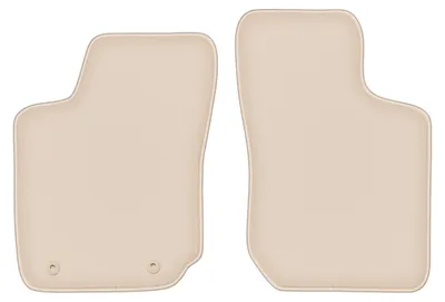 Produktbild von DURBAN Beige Velours-Fußmatten vorne für Opel Tigra A Coupé (1994-2002)
