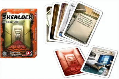 Immagine prodotto di Sherlock - Stanza 208, gioco investigativo per 1-8 giocatori dai 12 anni in su