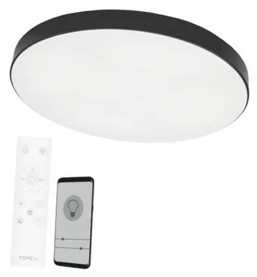 Immagine prodotto di Lampada da soffitto a LED BOSTON 2x48W D60RC nera