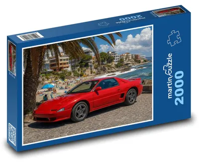 Obrázok produktu pre Puzzle 2000 Športové auto na pláži - martinpuzzle