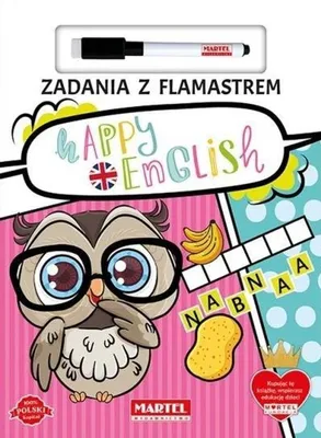 Produktbild von Zeszyt ćwiczeń z flamastrem Happy English