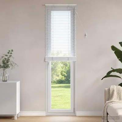 Produktbild von Venezianische Jalousie Weiß 60 x 250 cm 35 mm