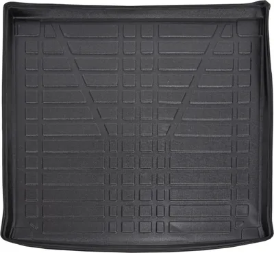 Image de Tapis De Coffre Sur Mesure Pour BMW 5 Series E39 1996-2003 Kombi, Noir, Antidérapant, Bord Haut, Toutes Saisons
