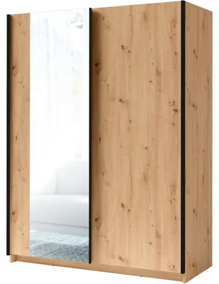 Obrázok produktu pre Skriňa posuvná so zrkadlom 150 ZOGO III 10 dub artisan