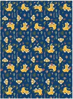 Image de Disney Lion King couverture de flanelle 110x150 cm - couverture douce pour les enfants et les fans