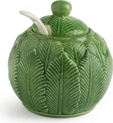 Immagine prodotto di Zuccheriera Excelsa in Vetroceramica Foliage 20 cl verde