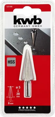 Produktbild von Schälbohrer HSS Anbohrspitze 5-20 mm SB