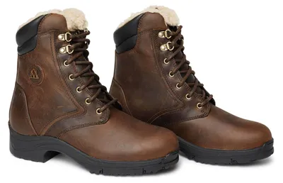 Produktbild von Mountain Horse Schuhe Damen Snowy River Lace Reitboots Brown