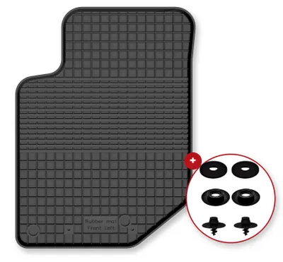 Imagen del producto de Alfombrilla de goma del conductor para Citroen C4 X desde 2020 (hatchback/sedán) – , a medida – Wielganizator Semi-Universal