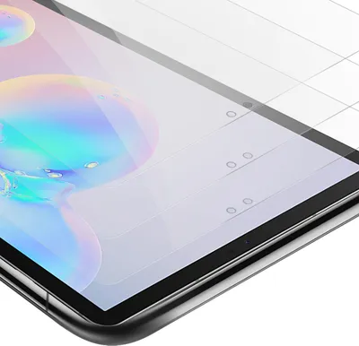 Immagine prodotto di Cadorabo 3x pellicola blindata per Samsung Galaxy Tab S6 (10,5 pollici) in trasparente Tablet Pellicola protettiva temperata