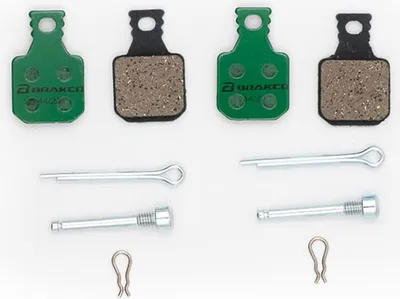 Produktbild von Brakco E-bike Magura Mt5/mt7 Scheibenbremsbeläge 4 Einheiten Silber Silber One Size