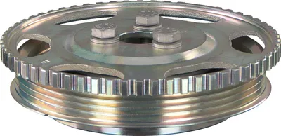 Produktbild von FEBI BILSTEIN 44818 Riemenscheibe Kurbelwelle für FIAT PANDA (169) 150mm 3-Rippen