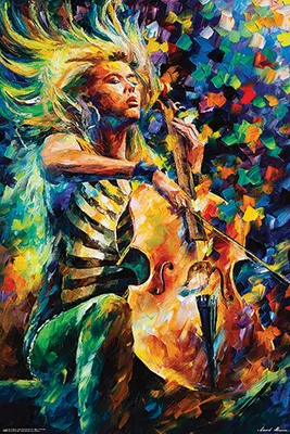 Produktbild von Rhapsody Poster Leonid Afremov 61 x 91,5 cm