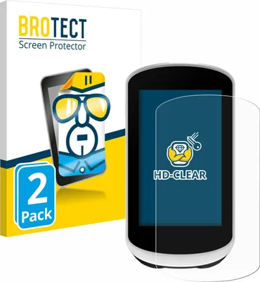Produktbild von 2x Für Garmin Edge Explore 2 Schutzfolie BROTECT Displayschutz Display Schutz Folie Klar Transparent
