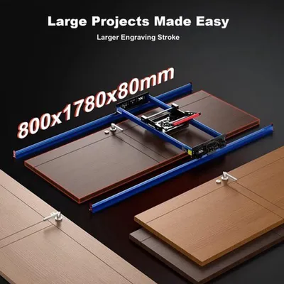Obrázok produktu pre Frézka – stolárstvo – 1780 x 800 mm – hliník a plech – pre CNC frézky a frézky
