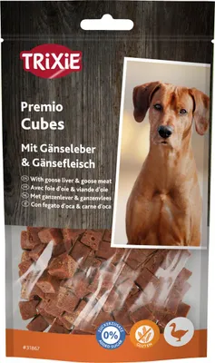 Productafbeelding van Trixie Premio Ganclever Cubusjes, 100 g